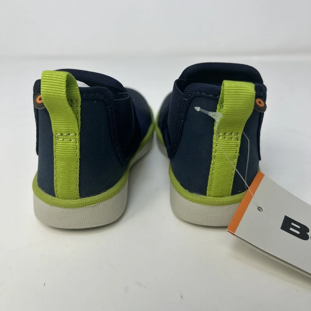 Bogs Kicker Chelsea Kids Boots Navy Blue Water Resistant Slip-On‎ Toddler Size 4